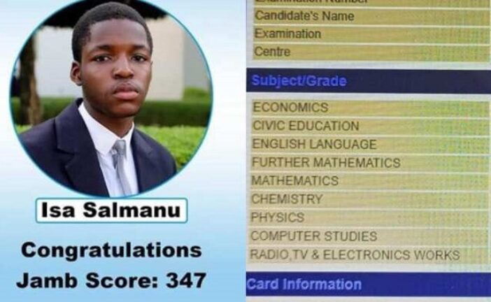 Meet Brilliant Nigerian Teen Who Bagged 9A’s in WAEC, 347 in JAMB-UTME