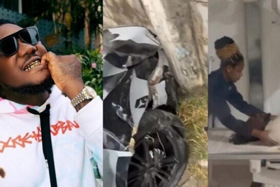 Nigerian Rapper CDQ Survives Car Crash In Lagos
