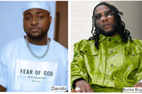 Davido, Burna Boy Get Four Nominations Each For Trace Awards 2023