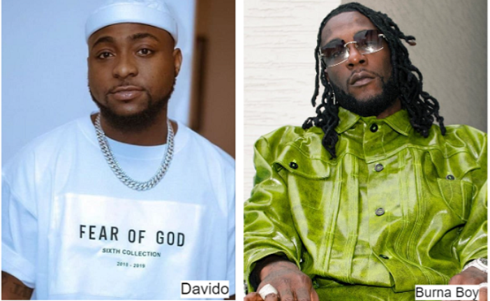 Davido, Burna Boy Get Four Nominations Each For Trace Awards 2023