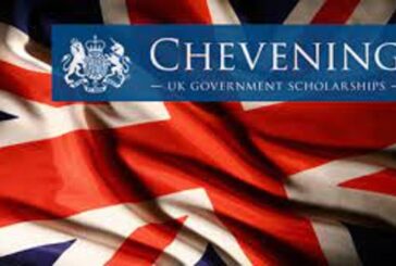 2024/2025 Chevening Scholarship Application Opens Sept 12