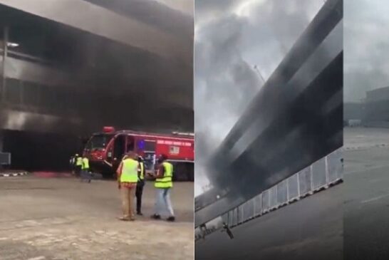 Fire Guts A Section Of Murtala Muhammed International Airport