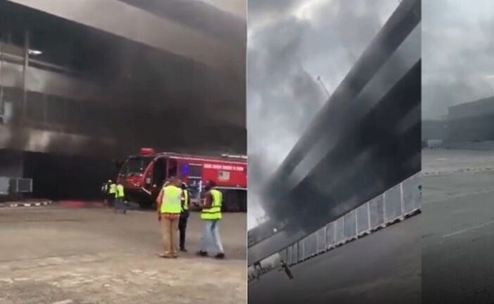 Fire Guts A Section Of Murtala Muhammed International Airport