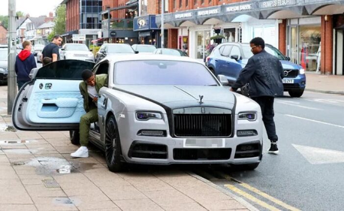 JUST IN: Man United Striker Rashford Crashes £700K Rolls Royce Car After Burnley Match