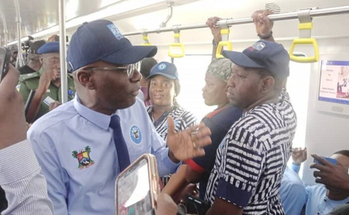 Sanwo-Olu flags off commercial operations of Lagos Blue Line Rail