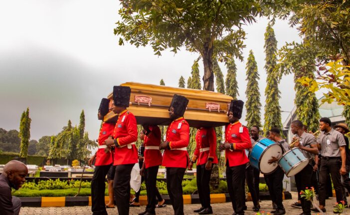 PHOTOS: Tingo Media CEO, Ebuwa Agbonwaneten Bids Mum, Princess Karina Namikpoh Farewell in Grand Style