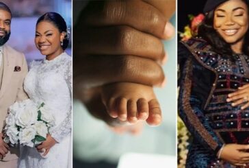 Mercy Chinwo, Pastor Blessed Welcome First Child