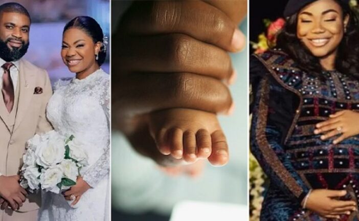 Mercy Chinwo, Pastor Blessed Welcome First Child