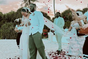 Okocha And Wife Celebrate 25th Wedding Anniversary In Maldives