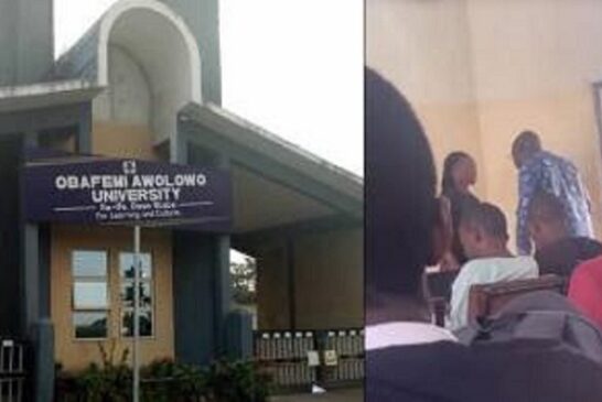 Probe Begins As OAU Lecturer Punches Student