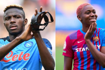 Osimhen, Oshoala Nominated For Globe Soccer Awards