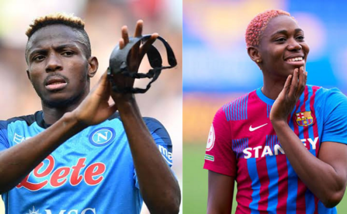 Osimhen, Oshoala Nominated For Globe Soccer Awards
