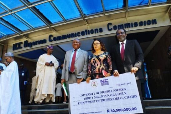 NCC Endowment ‘Ll Enhance Research, Innovative Culture In UNN VC