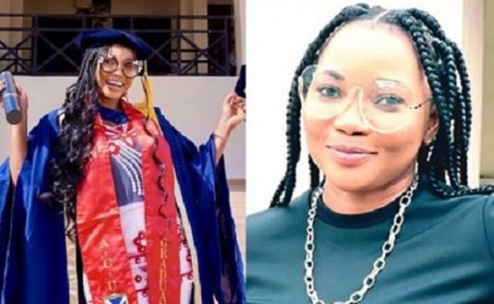 Actress Jumoke Odetola Bags Masters In Business Administration