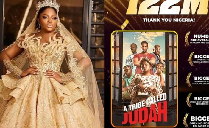 Funke Akindele Breaks Record With ‘A Tribe Called Judah’ In Nigeria, West Africa