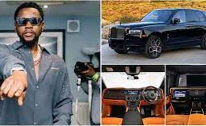 Kizz Daniel Gifts Self Rolls-Royce Cullinan To Mark Decade On Stage