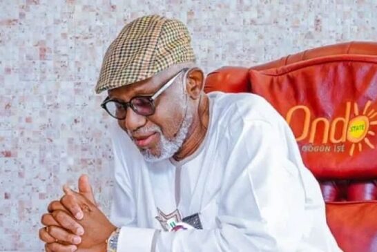 Governor Rotimi Akeredolu Of Ondo Passes On At 67