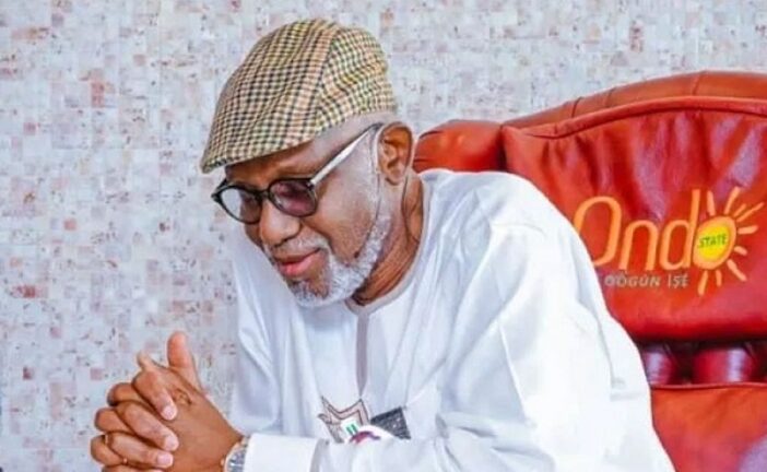 Governor Rotimi Akeredolu Of Ondo Passes On At 67