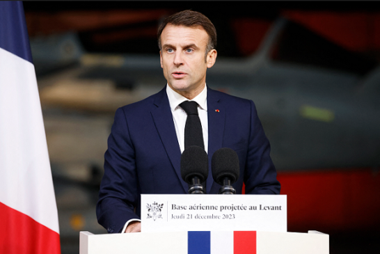 Macron Calls For Unity As France Prepares To Host Olympics