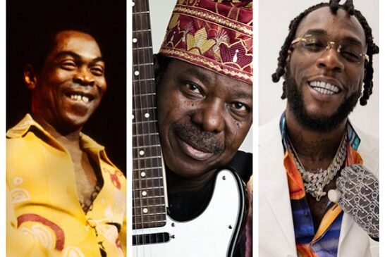 Albums From Burna Boy, Fela Kuti, Sunny Ade Make Rolling Stone's All-Time List