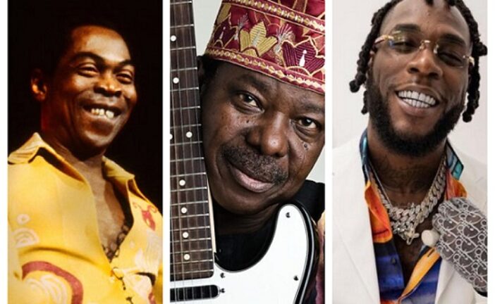 Albums From Burna Boy, Fela Kuti, Sunny Ade Make Rolling Stone's All-Time List