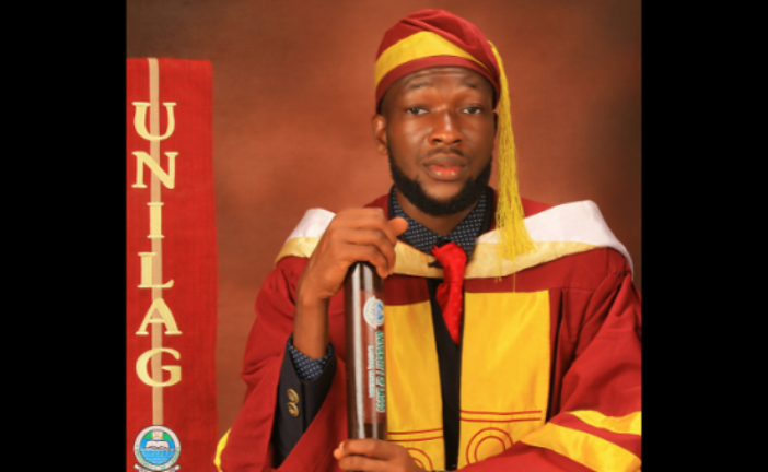 Meet Olabode Ojo, Unilag First-Class Graduate With Perfect CGPA Of 5.00/5.00