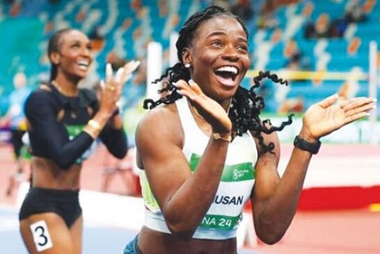 Tobi Amusan Breaks 25-Year African Indoor Hurdles Record