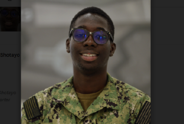 From Lagos To US Navy: Top-Graduating Nigerian Sailor Joins Strike Fighter Squadron