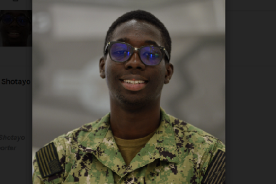 From Lagos To US Navy: Top-Graduating Nigerian Sailor Joins Strike Fighter Squadron