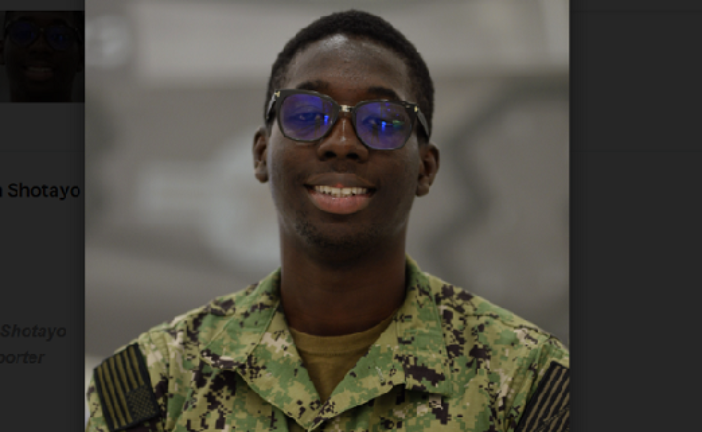 From Lagos To US Navy: Top-Graduating Nigerian Sailor Joins Strike Fighter Squadron