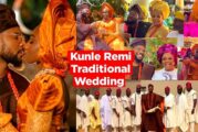 Otedola, Celebs Felicitate Kunle Remi At Wedding
