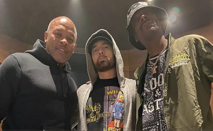 Eminem Supports New Business Enterprise by Dr. Dre and Snoop Dogg