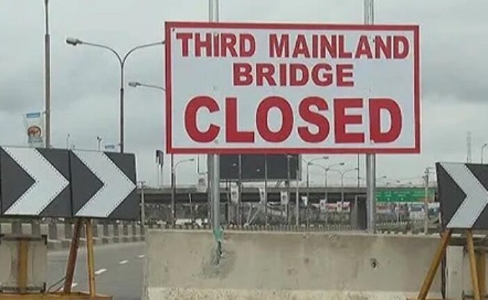 Total Shutdown Of Third Mainland Bridge Today