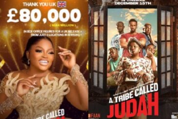 Funke Akindele’s ‘A Tribe Called Judah’ Hit £80,000 UK Box Office