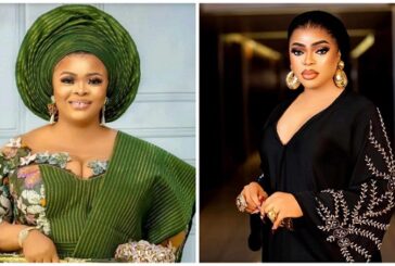 Actress Dayo Amusa Reacts As Bobrisky Wins ‘Best Dressed Female’ Award