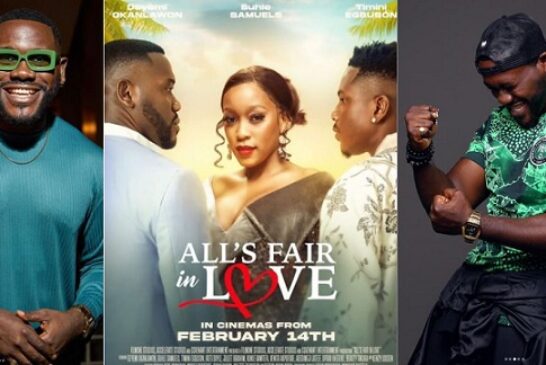 Deyemi Okanlawon’s ‘All’s Fair In Love’ Hits N90m In Box Office
