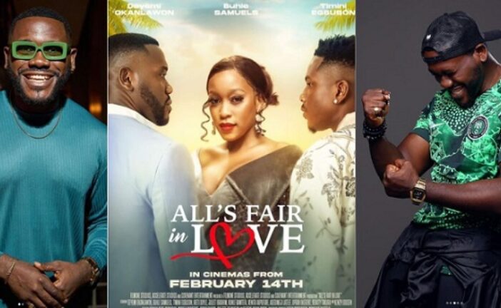Deyemi Okanlawon’s ‘All’s Fair In Love’ Hits N90m In Box Office