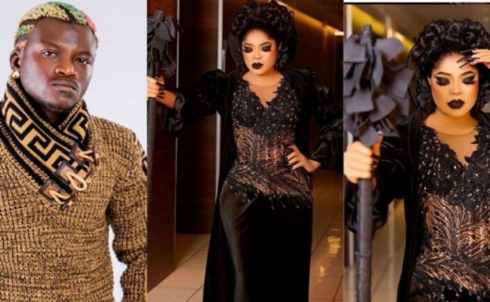 Bobrisky Replies As Portable Condemns His ‘Best Dressed Female’ Award