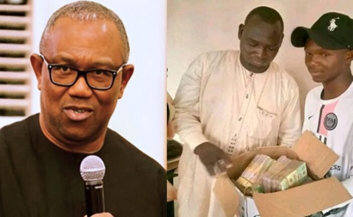 Peter Obi Rewards Kano Tricyclist Who Returned N15m With Varsity Scholarship