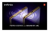Infinix Unveils Acoustic Brilliance For NOTE 40 Series With Sound By JBL