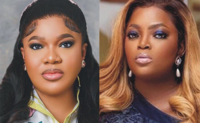 Toyin Abraham extends olive branch to Funke Akindele