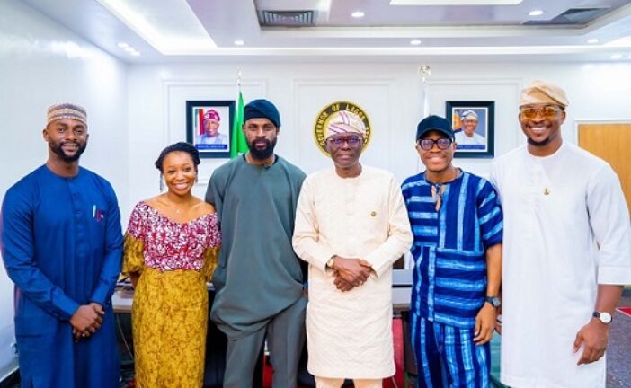 PHOTOS: Sanwo-Olu Receives Record-Breaker Tunde Onakoya At Lagos State House