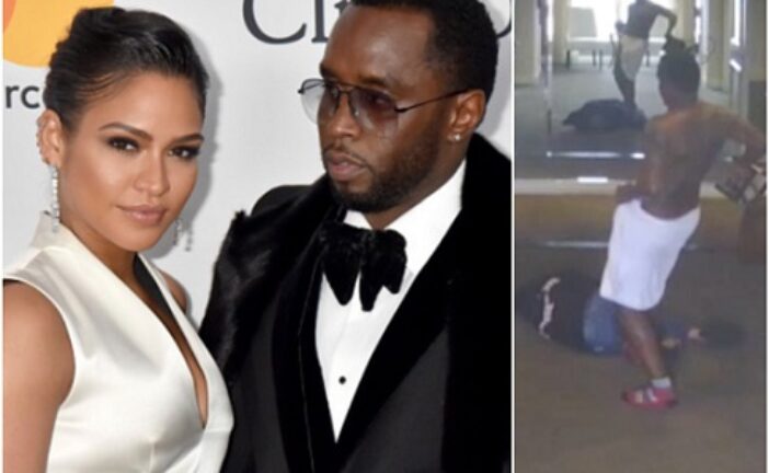 Diddy Disgraced As CNN Drops Exclusive Video Of Him Beating Cassie