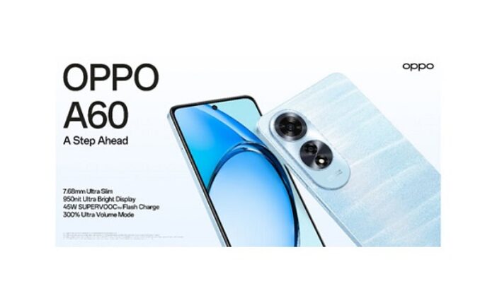 OPPO Introduces New OPPO A60, Featuring A Military Grade Shock Resistance, An Enhanced Durability With Splash Touch