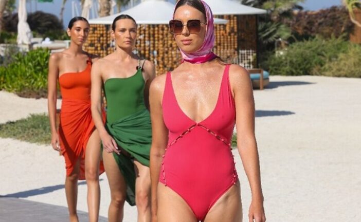 Rare Scenes As Saudi Arabia Stages Swimwear Fashion Show