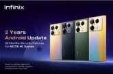 Infinix Announces Extended Software Support For NOTE 40 And NOTE 40 5G Models