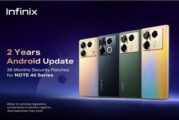 Infinix Announces Extended Software Support For NOTE 40 And NOTE 40 5G Models