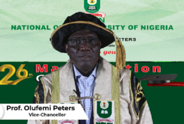 NOUN Matriculates 28,514 Fresh Students As VC Urges Them To Be Worthy Ambassadors