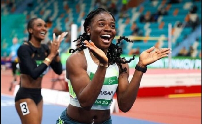 Sports Minister Hails Amusan Over Jamaican Invitational Victory