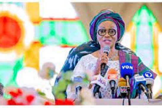 First Lady Adopts Education As Focus Of #Weareequal Campaign In Nigeria
